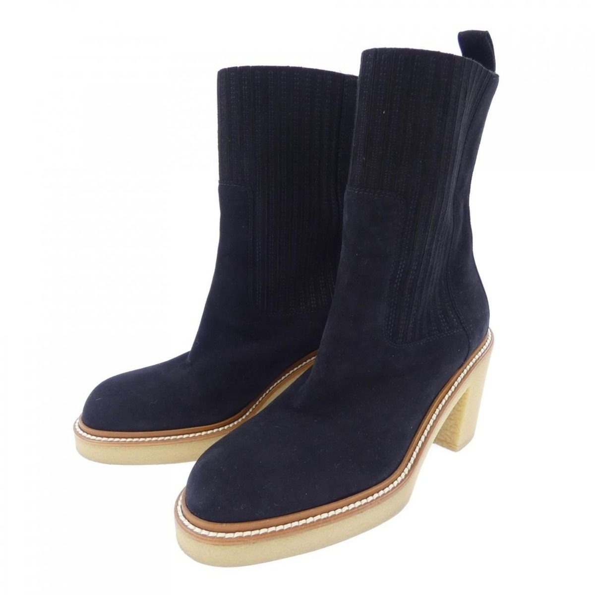 Hermes Donia Boots Black — view 3