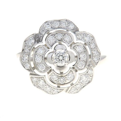 Chanel Camellia Collection Diamond Ring 51