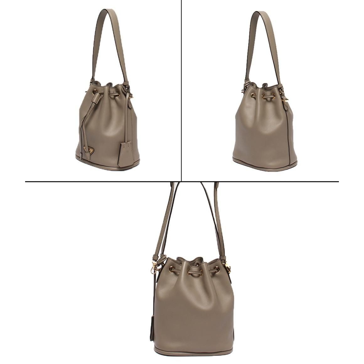 Prada 2-Way Shoulder Bag Crossbody Claygray Re Edition — view 2