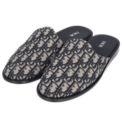 Dior 3 Sa097 zju Oblique Jacquard Flat Sandals 41