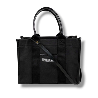 Balenciaga 2-Way Tote Black Shoulder Bag Small