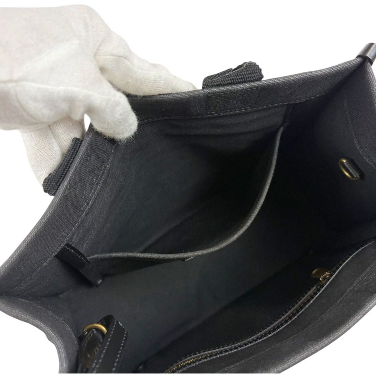 Balenciaga 2-Way Tote Black Shoulder Bag Small — view 9