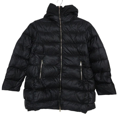 Moncler Down Jacket Colliers Collier Reversible Coat Outer Zip Up Hooded Black