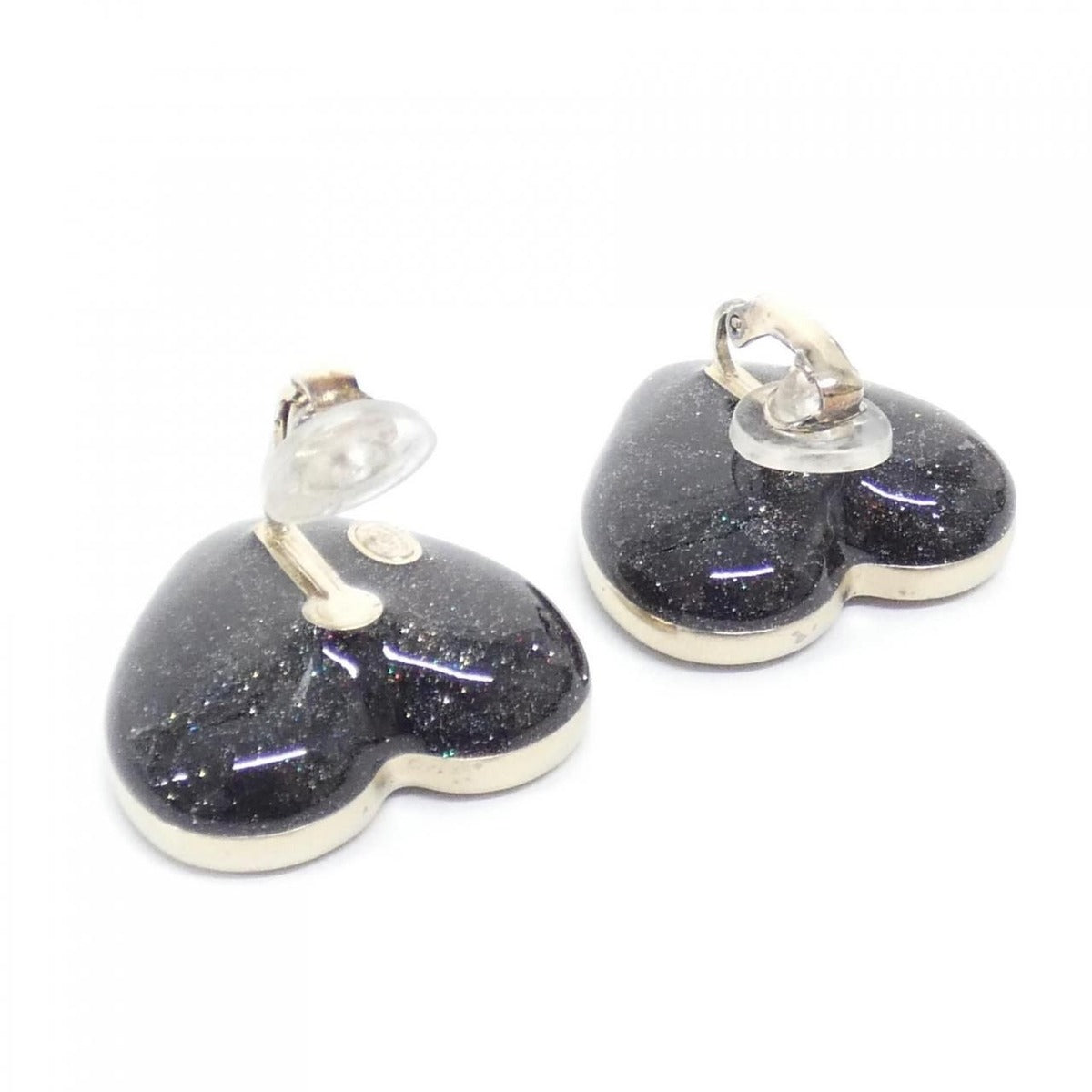 Chanel Earrings Gold Crystal — view 5
