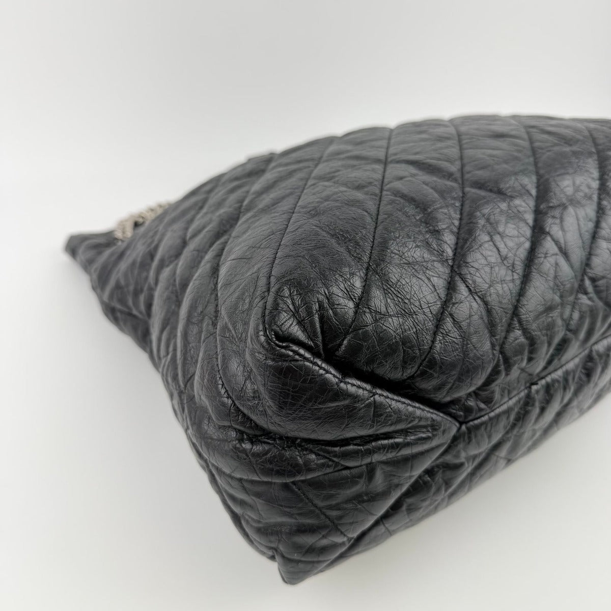 Balenciaga Shoulder Bag Black Leather Vintage — view 8