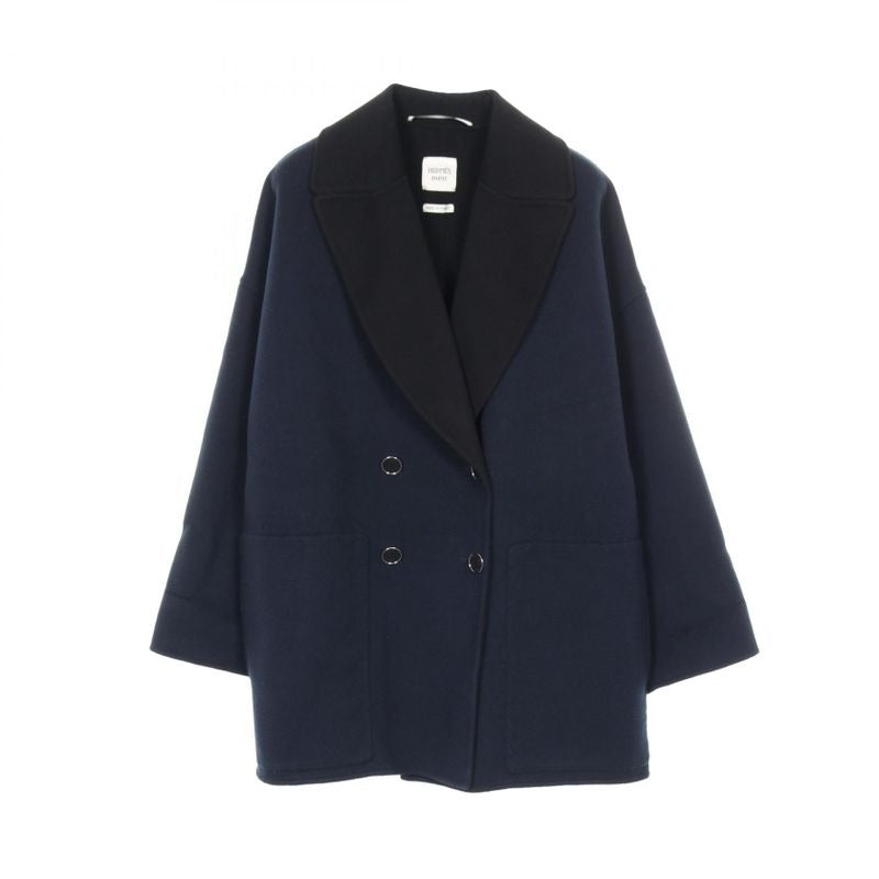 Hermes Serie Button Cashmere Coat