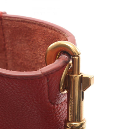 Celine Shoulder Bag Sangle Bucket Small Orange Leather — view 6