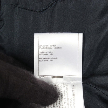Chanel Pants Cotton Navy — view 4
