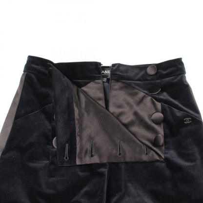 Chanel Pants Cotton Navy — view 6