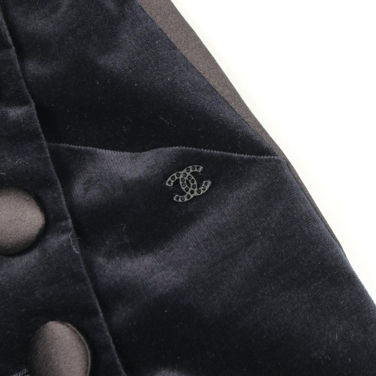 Chanel Pants Cotton Navy — view 8