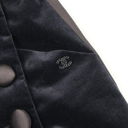 Chanel Pants Cotton Navy — view 8