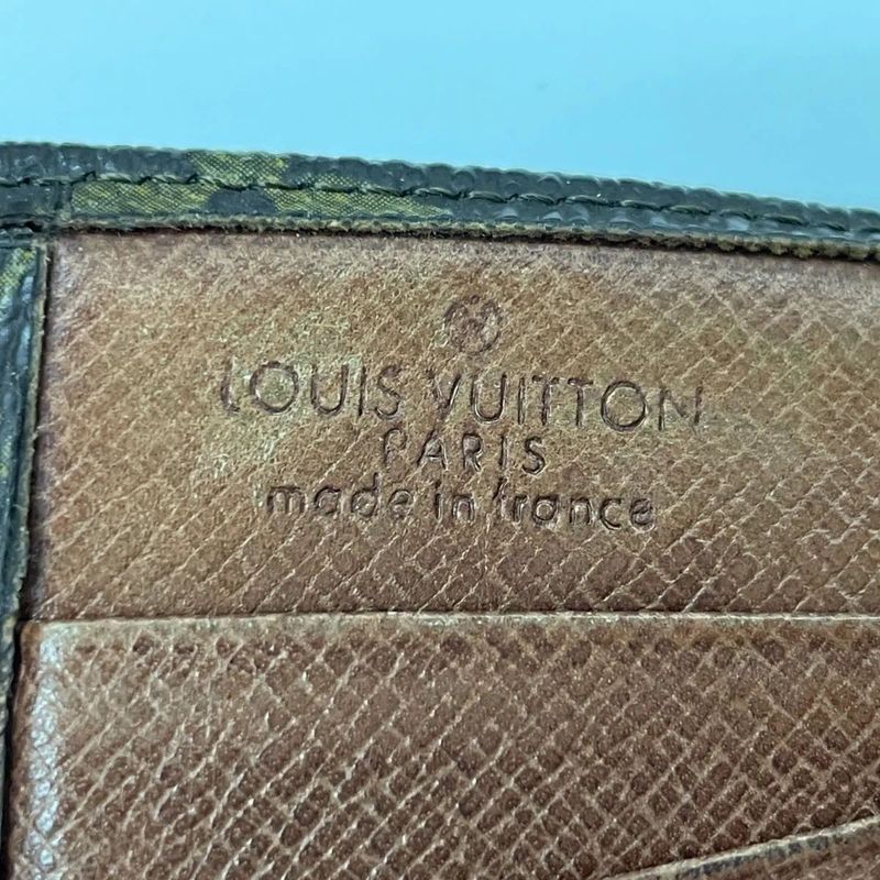 Louis Vuitton Monogram Porte Monet Bier Carte Cles Di Trifold Wallet W Hook