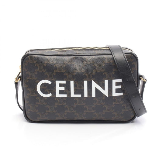Celine Shoulder Bag Triomphe Black