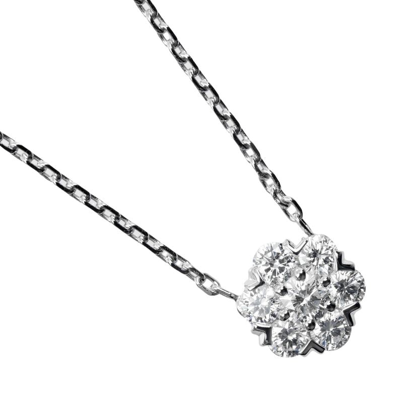 [van Cleef & Arpels] Van Cleef & Arpels Fleurette 18kwhite Gold × Diamond