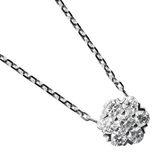 [van Cleef & Arpels] Van Cleef & Arpels Fleurette 18kwhite Gold × Diamond