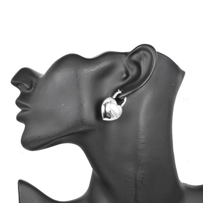 Tiffany & Co Return To Tiffany & Co Full Heart 925 Silver Ladies 21.82g Earrings