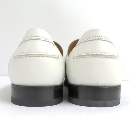 Hermes Loafers - Kelly Hardware White Silver-hardware 41 26.5cm