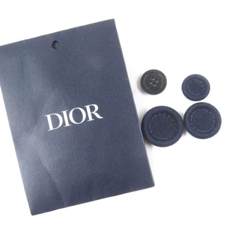 DIOR Homme 2025 513c350a6471 Logo Embroidery Checkered Back Double Face