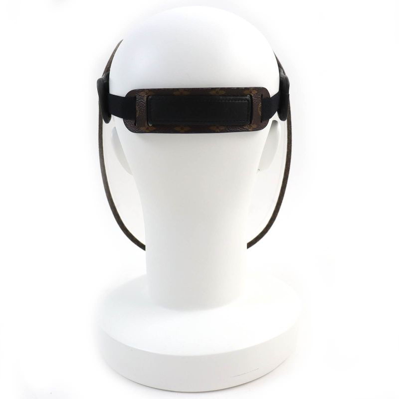 Louis Vuitton M76727 Villers LV Shield Monogram Canvas Sun Visor Face Cabas -