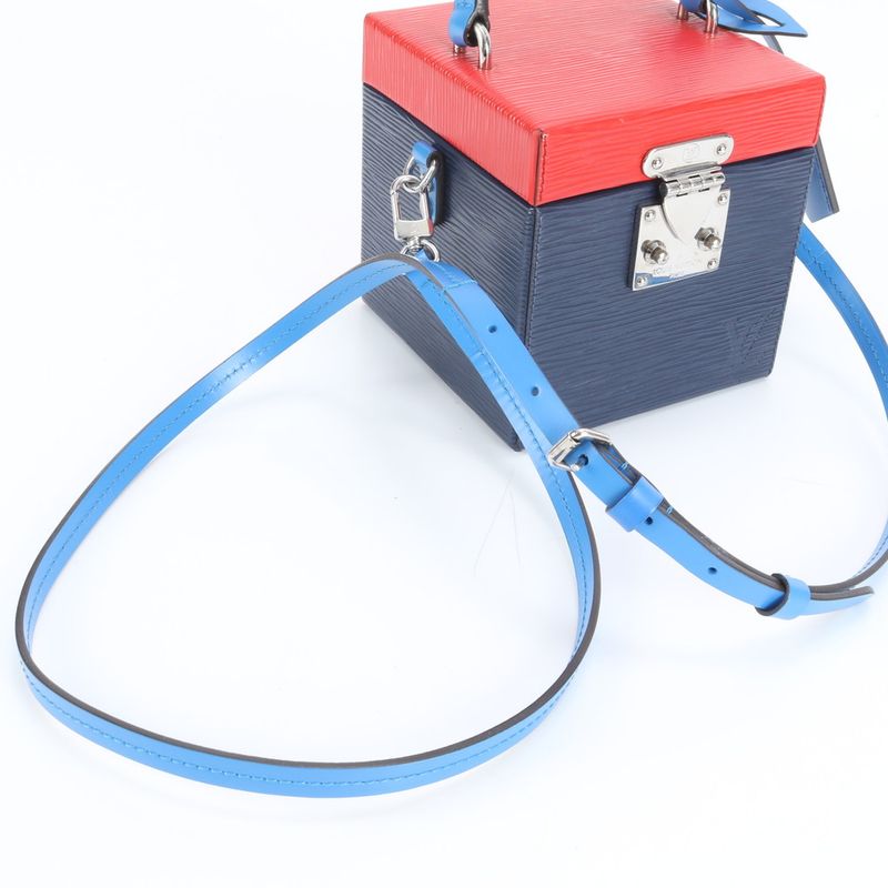 Louis Vuitton Epi Bleecker Box M52466 Leather 2WAY Shoulder Bag Crossbody Women