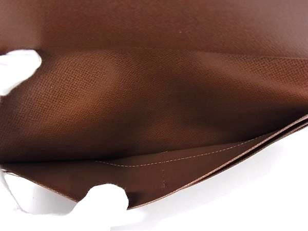 Louis Vuitton M62223 Monogram Porte Chequier Double Fold Long Wallet Fn5860