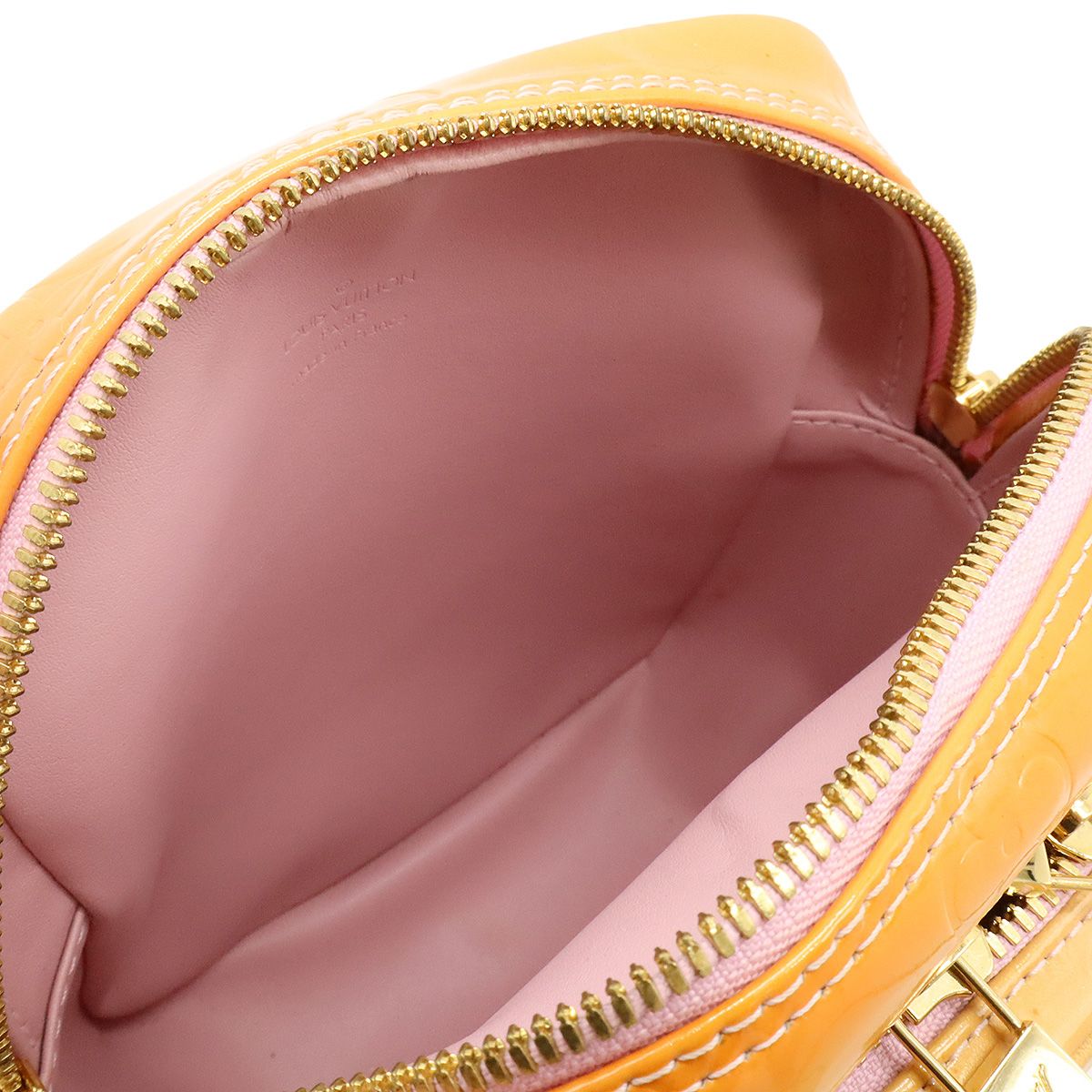 Louis Vuitton Monogram Vernis Wooster Shoulder Bag Pochette Crossbody Enamel