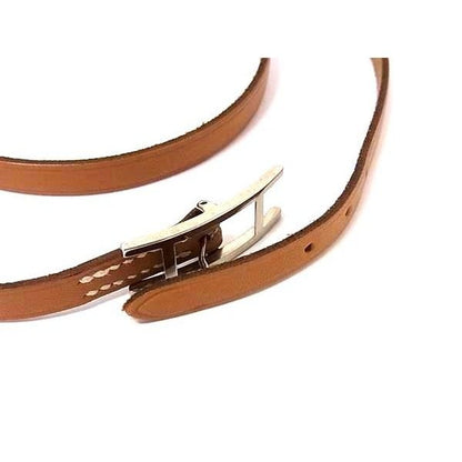 Hermes Silver Brown Bracelet — view 3