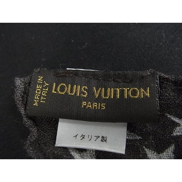 Louis Vuitton Shawl Etole Monogram Stars Multicolor 70% Linen 30% Silk — view 4