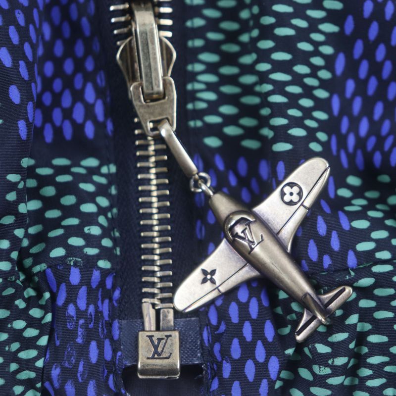  Louis Vuitton 2025 1ahbiu Monogram Damier Reversible Double Zip-up Windbreaker