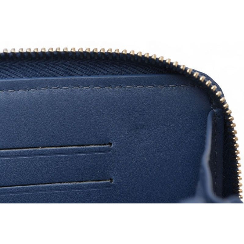Chanel Wallet Fold Deauville Blue Tweed — view 12