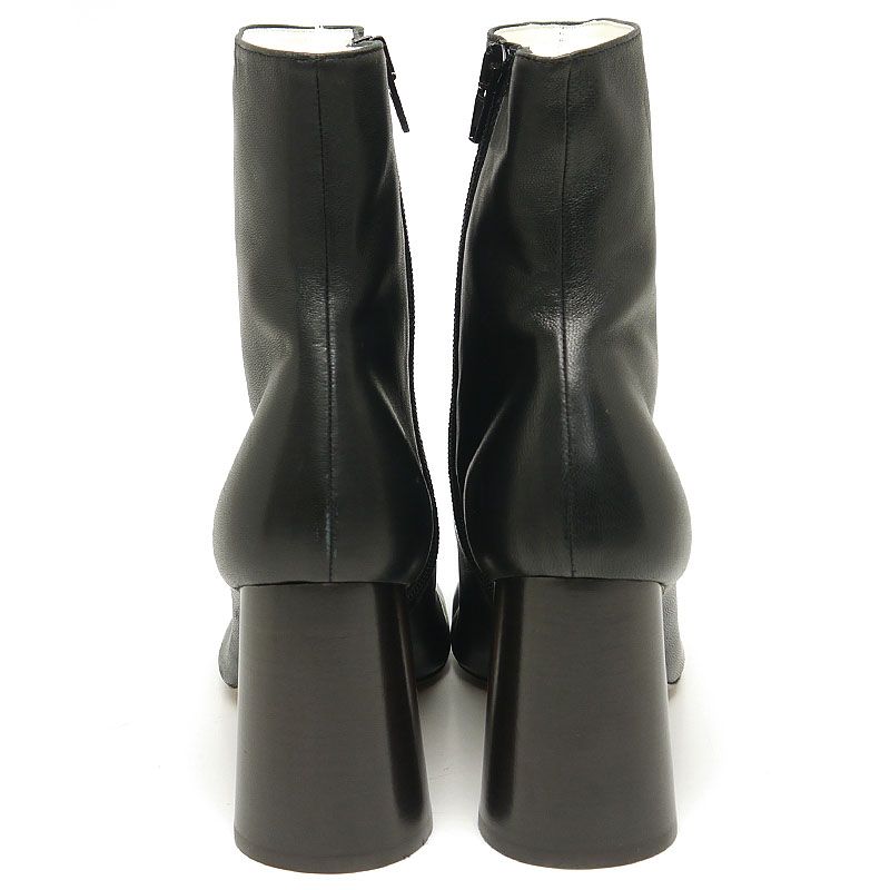 Celine Short Boots 36 Black Heel Approx 8cm (3.15in)