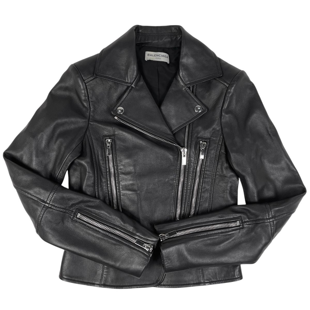 Balenciaga Rider's Jacket Leather Short Outer Sheep