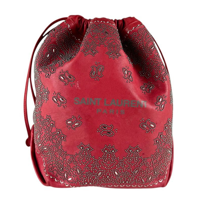 Saint Laurent Shoulder Red Bag
