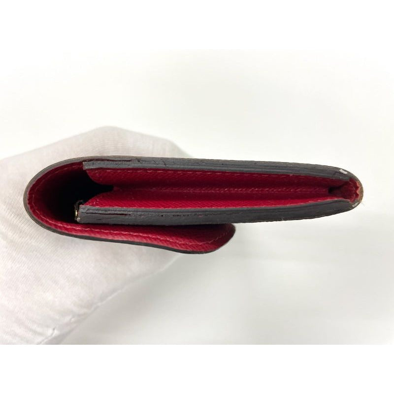 Louis Vuitton Damier Portefeuille Emilie Zipper Long Wallet Ebene Brown — view 5