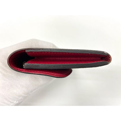 Louis Vuitton Damier Portefeuille Emilie Zipper Long Wallet Ebene Brown — view 5
