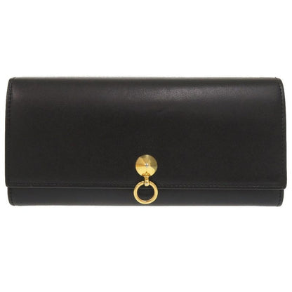 Fendi By The Way Continental 8 M2051 Leather Black Long Wallet 2043