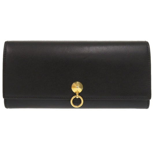 Fendi By The Way Continental 8 M2051 Leather Black Long Wallet 2043