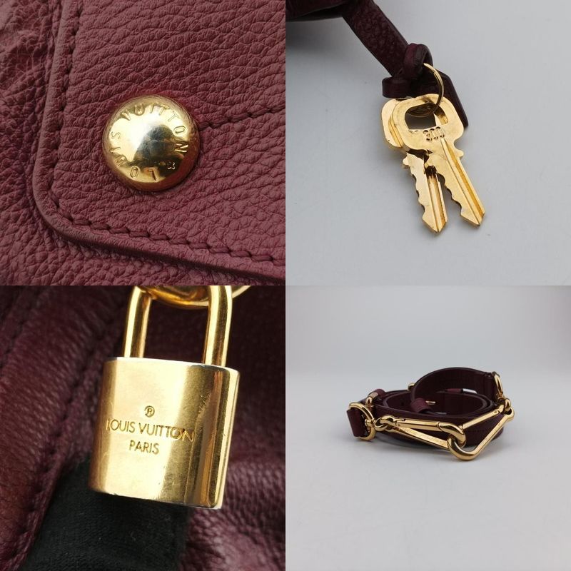 Louis Vuittonspeedy Bandoliere 25 Aurore Monogram Empreinte M40764 Sp3142