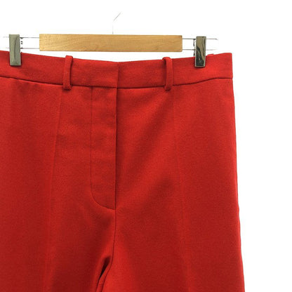 Celine - Phoebe Merino Wool Wide Pants - 40 - Red - Women's