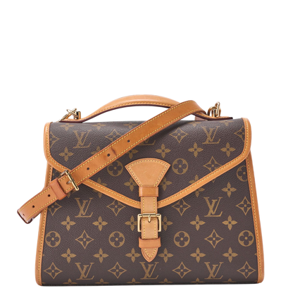 Louis Vuitton Monogram Bel Air Handbag Brown With Gold Hardware Shoulder Bag