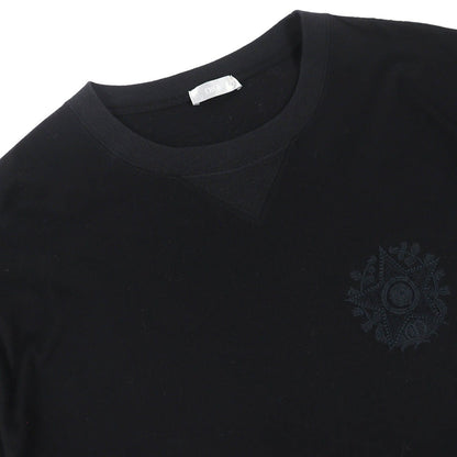 Dior Homme Cotton Star Logo Embroidery Crew Neck Short — view 3