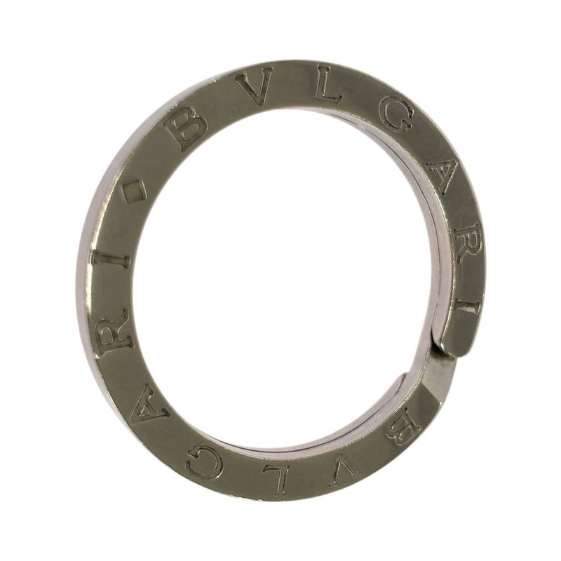 Bvlgari Bee Zero One Silver Key Ring Necklace Top Unisex Men's 505558