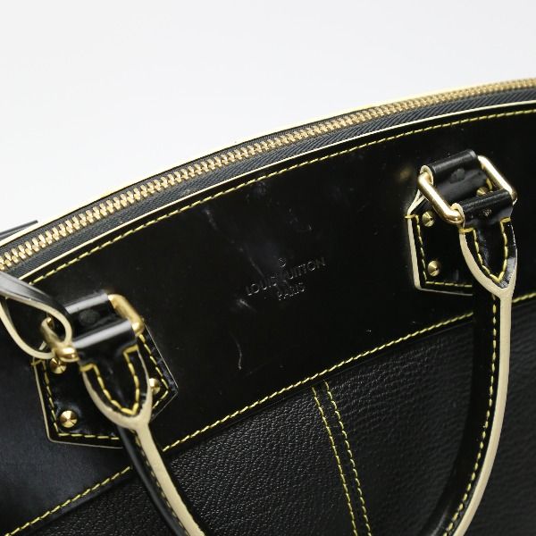 Louis Vuitton M91888 Suhari Lock It PM Handbag Louis Vuitton Noir Black