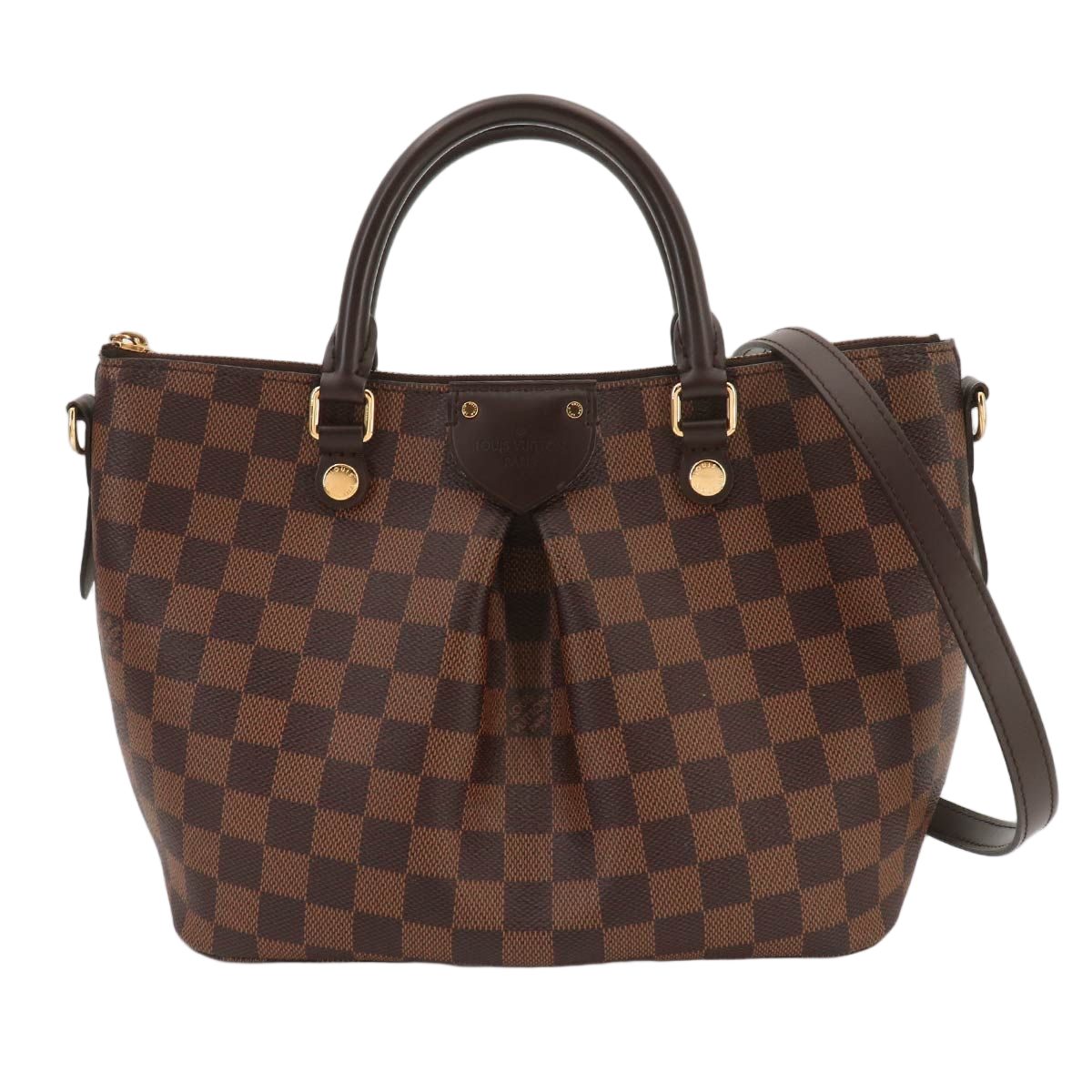 Louis Vuitton Damier Sienna PM 2-Way Bag Ebene