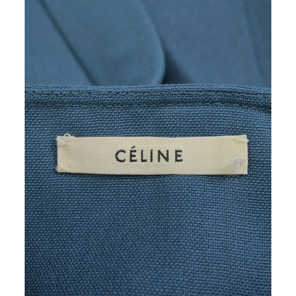 Celine Long Maxi Length Skirt Light Blue — view 3