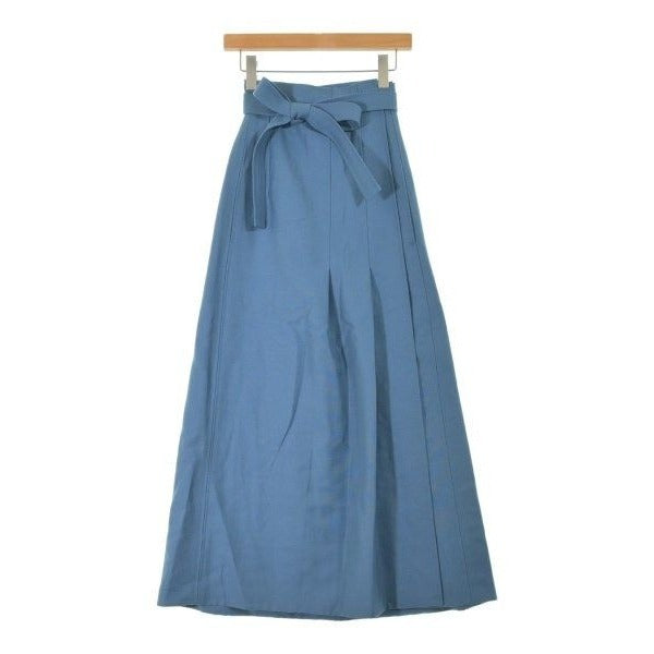 Celine Long Maxi Length Skirt Light Blue