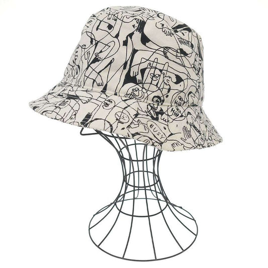 Celine 22ss Graphic Design Bucket Hat 2auv1697q White L