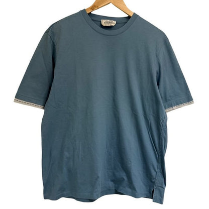Hermes Short Sleeve T-Shirt Cut And Sewn Size M Light Blue 24SS