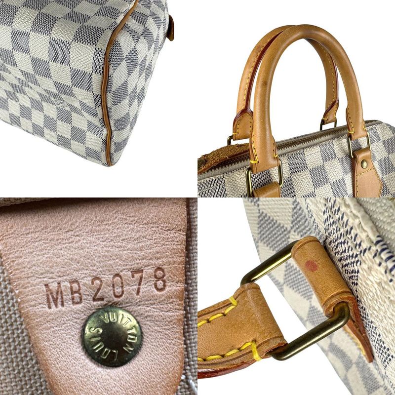 Louis Vuitton Handbag Damier Azure Speedy 25 N41534