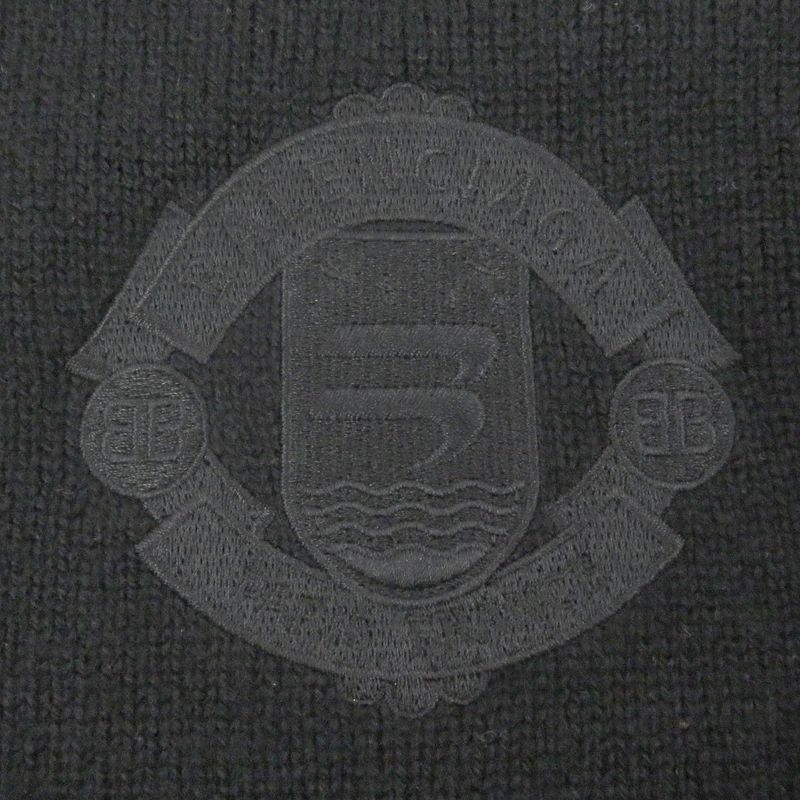 Balenciaga 2021 675352 100% Cashmere Wardrobe Unisex Sporty Logo Embroidered